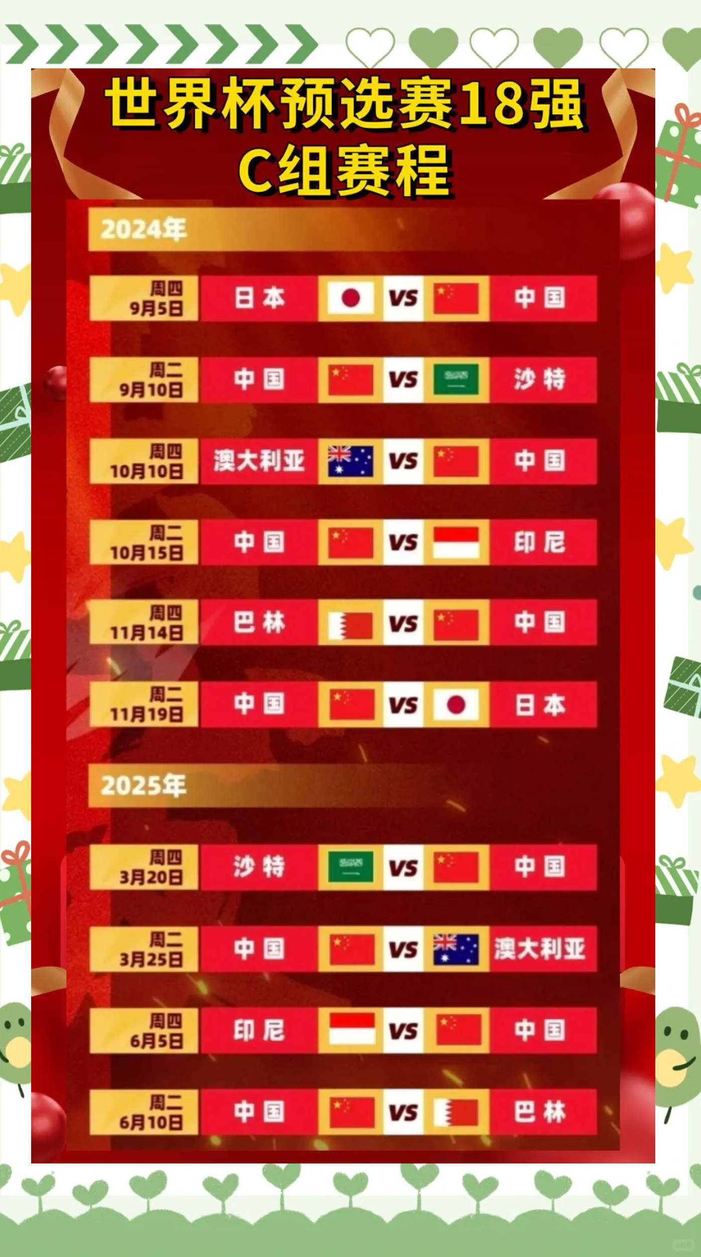 世预赛终极PK，争夺十二强席位